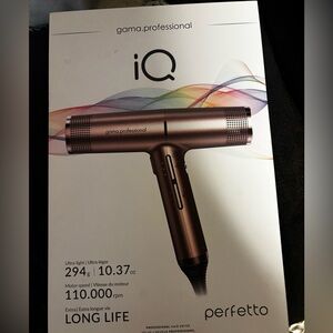 Gama Professional IQ Hair Dryer in Bronze
